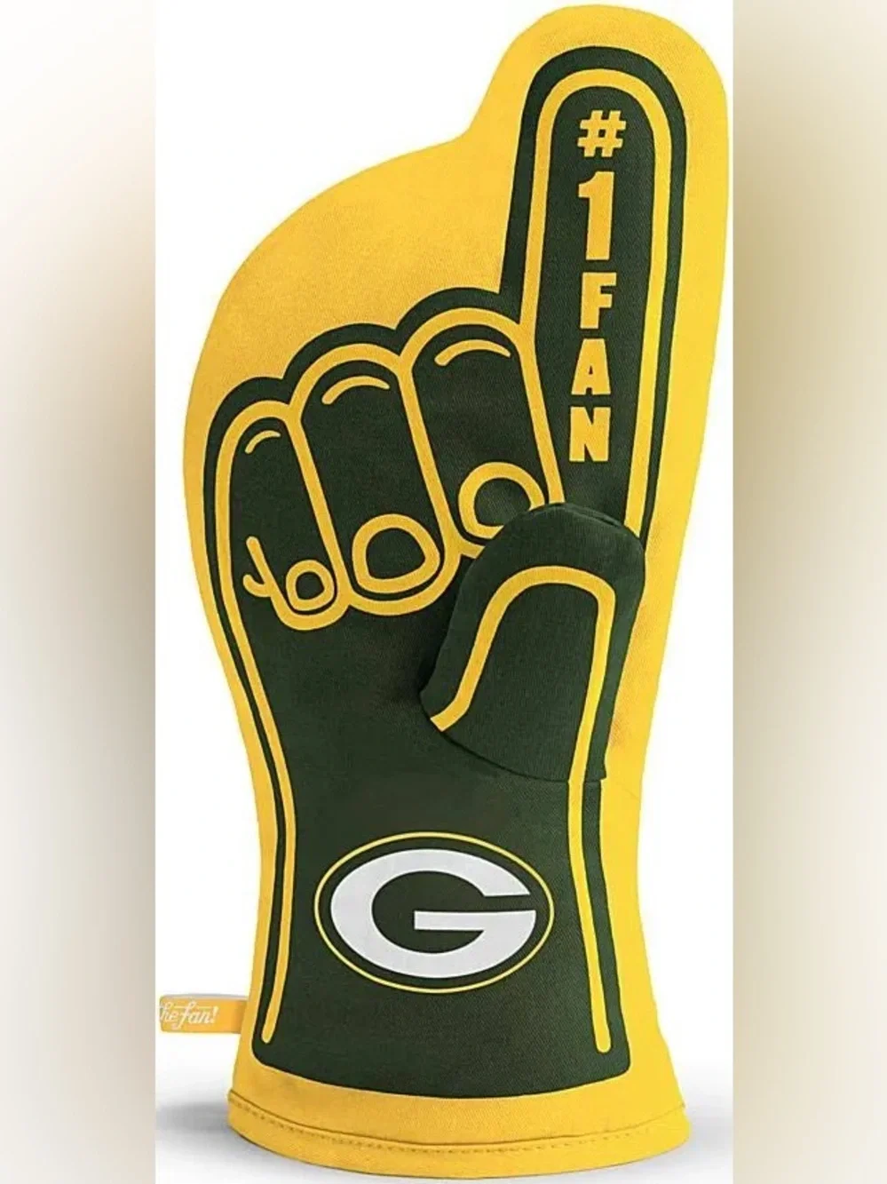NEW Green Bay Packers Football Fan Shop NFL #1 Oven Mitt